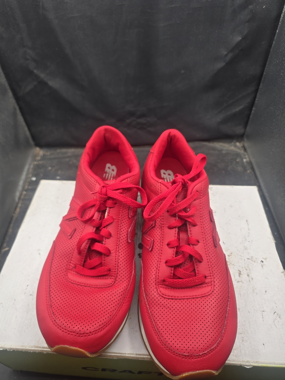 New Balance Men’s Red Athletic Sneakers